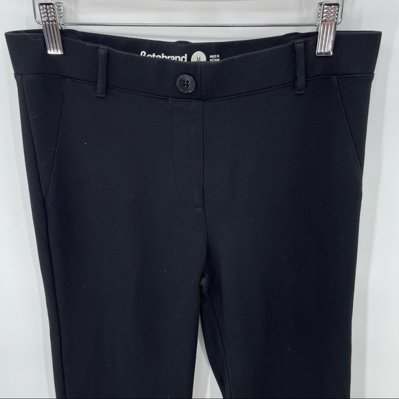 Betabrand Black Pull On Bootcut Pants Size Medium - Picture 4 of 10
